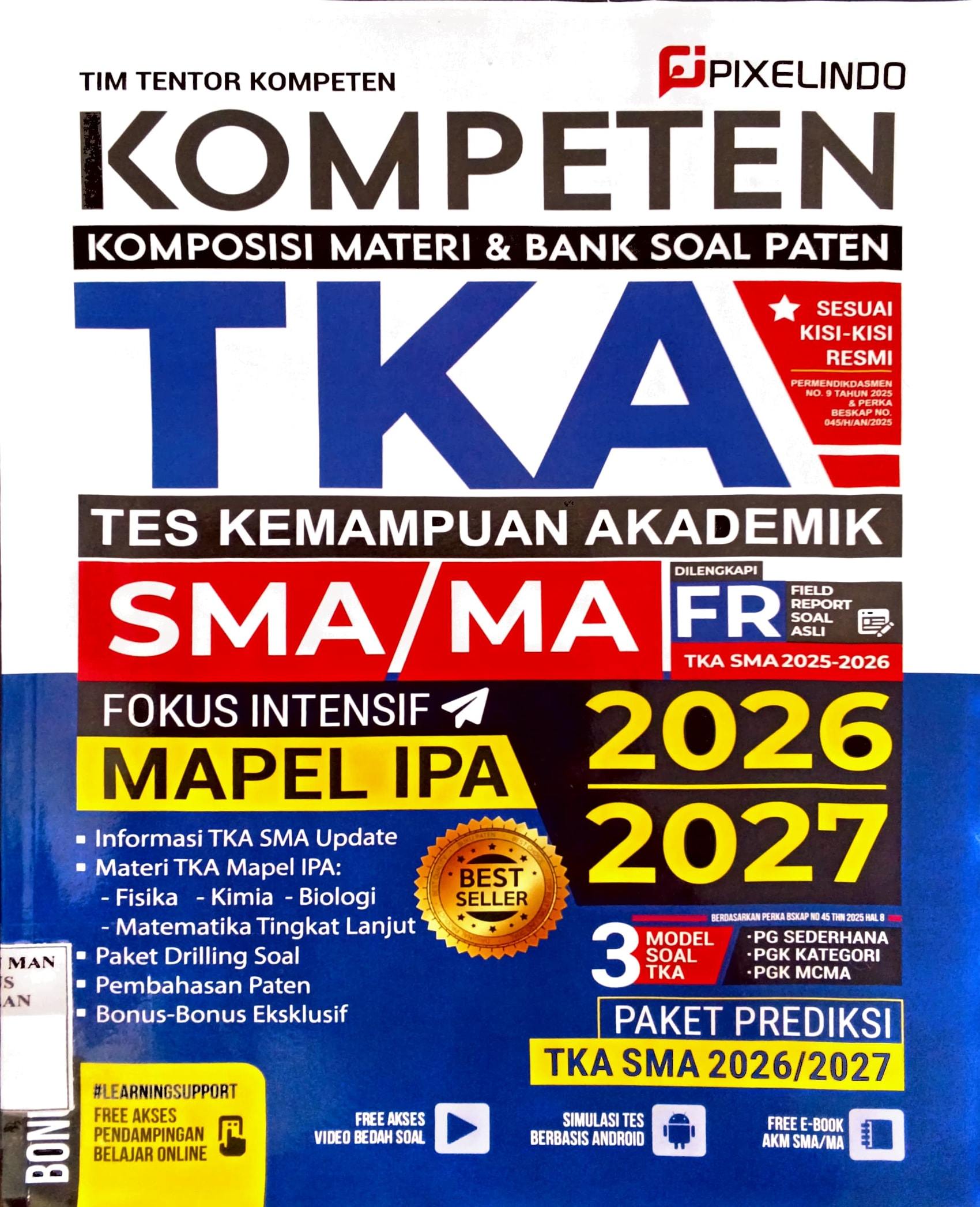 Kompeten TKA SMA/MA Mapel IPA 2026/2027